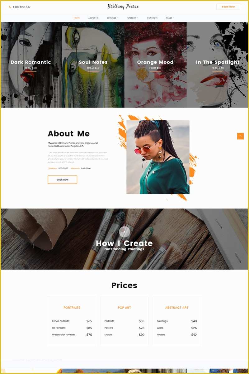 Art Gallery Websites Templates Free Of Template Siti Web Per Un Sito Di Galleria D Arte