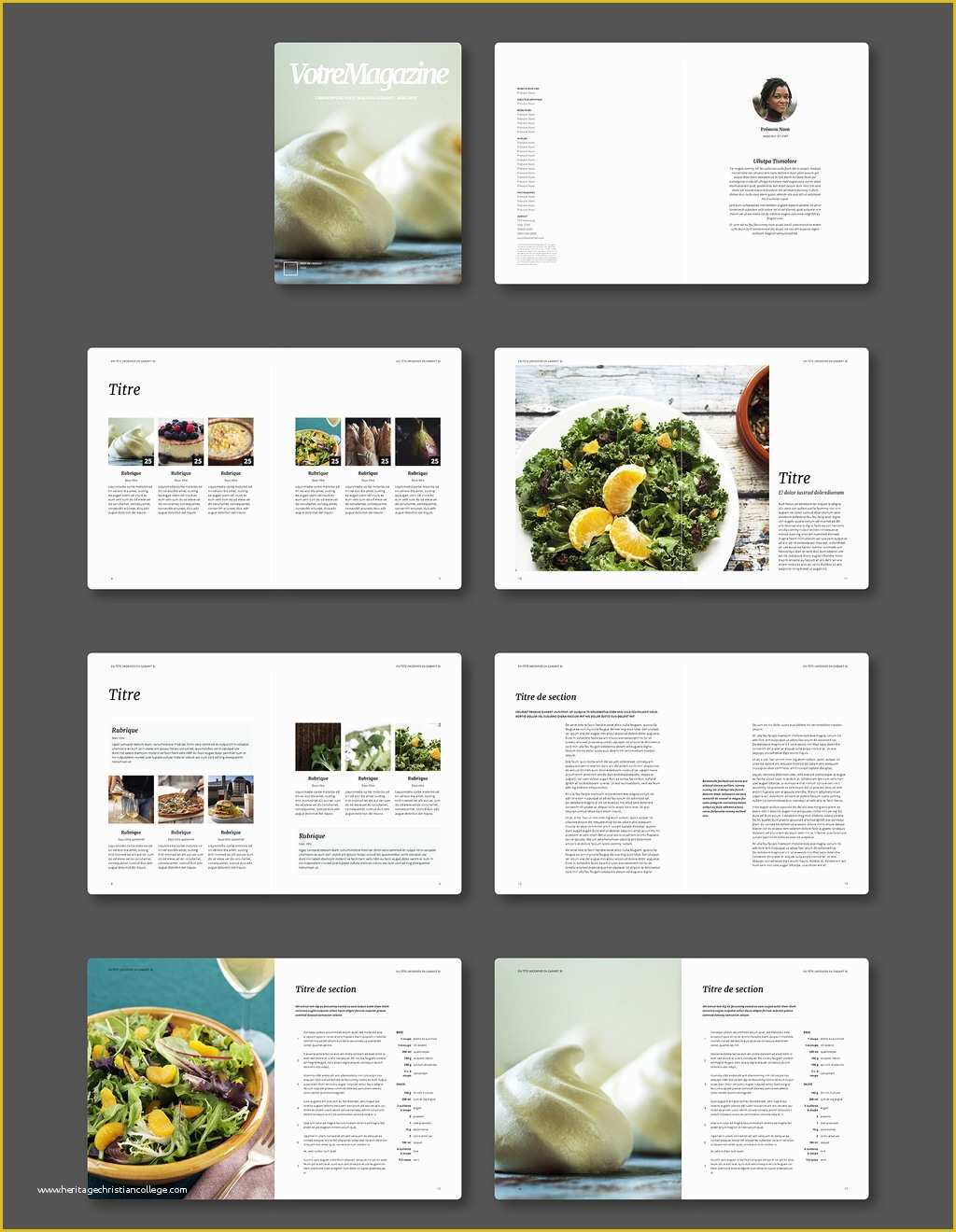 Article Website Template Free Download Of Templates De Magazine Gratuits Dans Indesign