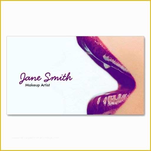 Artist Business Cards Templates Free Of 17 Best Images About Makeup Artist Business Card Templates