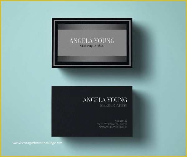 Artist Business Cards Templates Free Of 33 Artist Business Cards Free Psd Ai Vector Eps