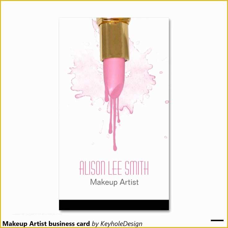 Artist Business Cards Templates Free Of Best 25 Makeup Business Cards Ideas On Pinterest