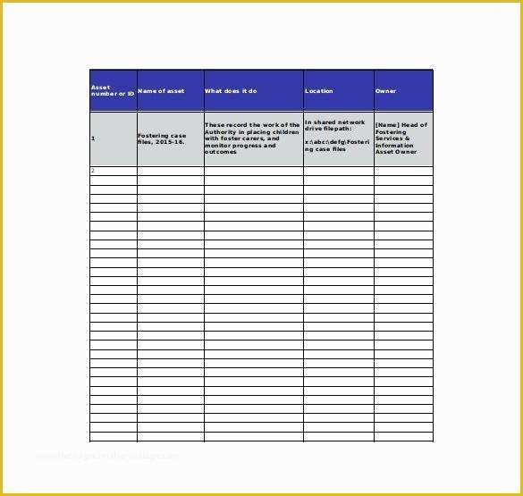 Asset Database Template Free Of asset Management Access Template asset Management Access