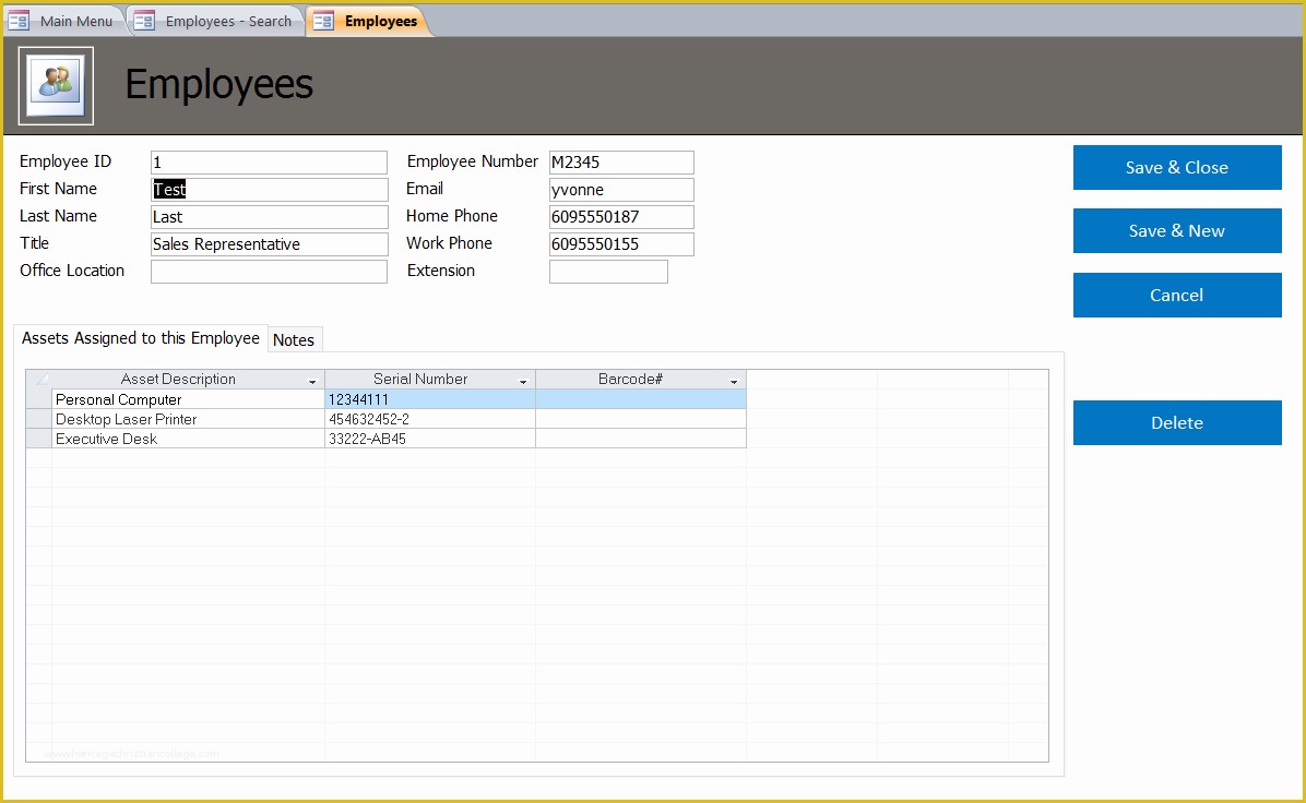 Asset Database Template Free Of asset Tracking Database Template