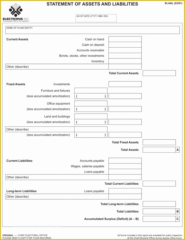 Assets and Liabilities Template Free Download Of 28 Of assets Liabilities Expenses List Template