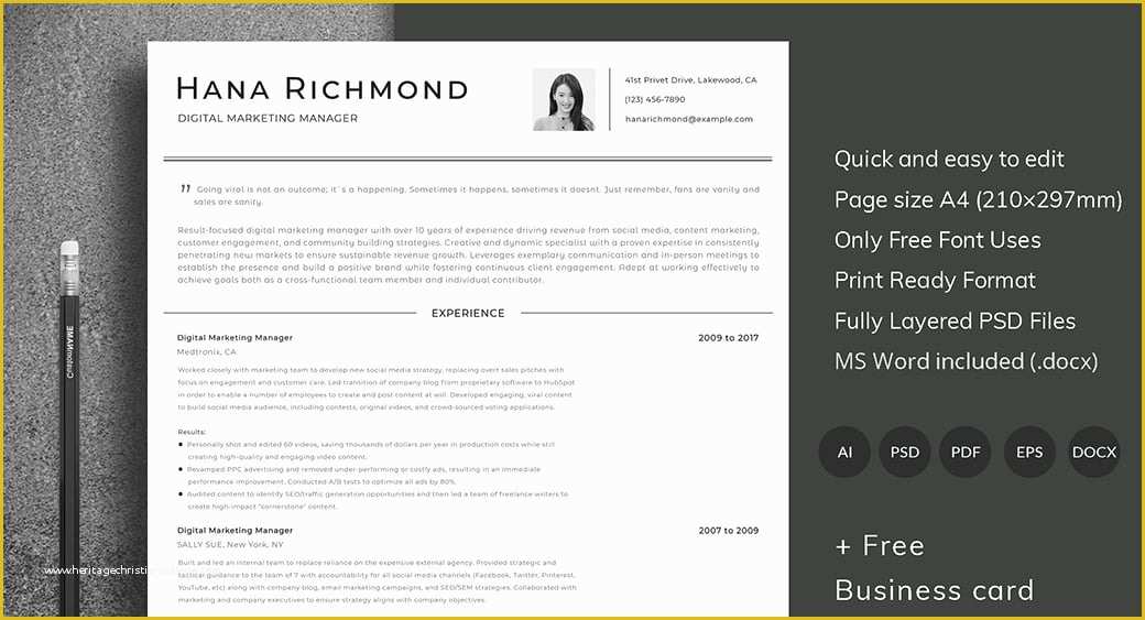 Ats Friendly Resume Template Free Of ats Friendly Resume Template format Guide &amp; Sample Cv