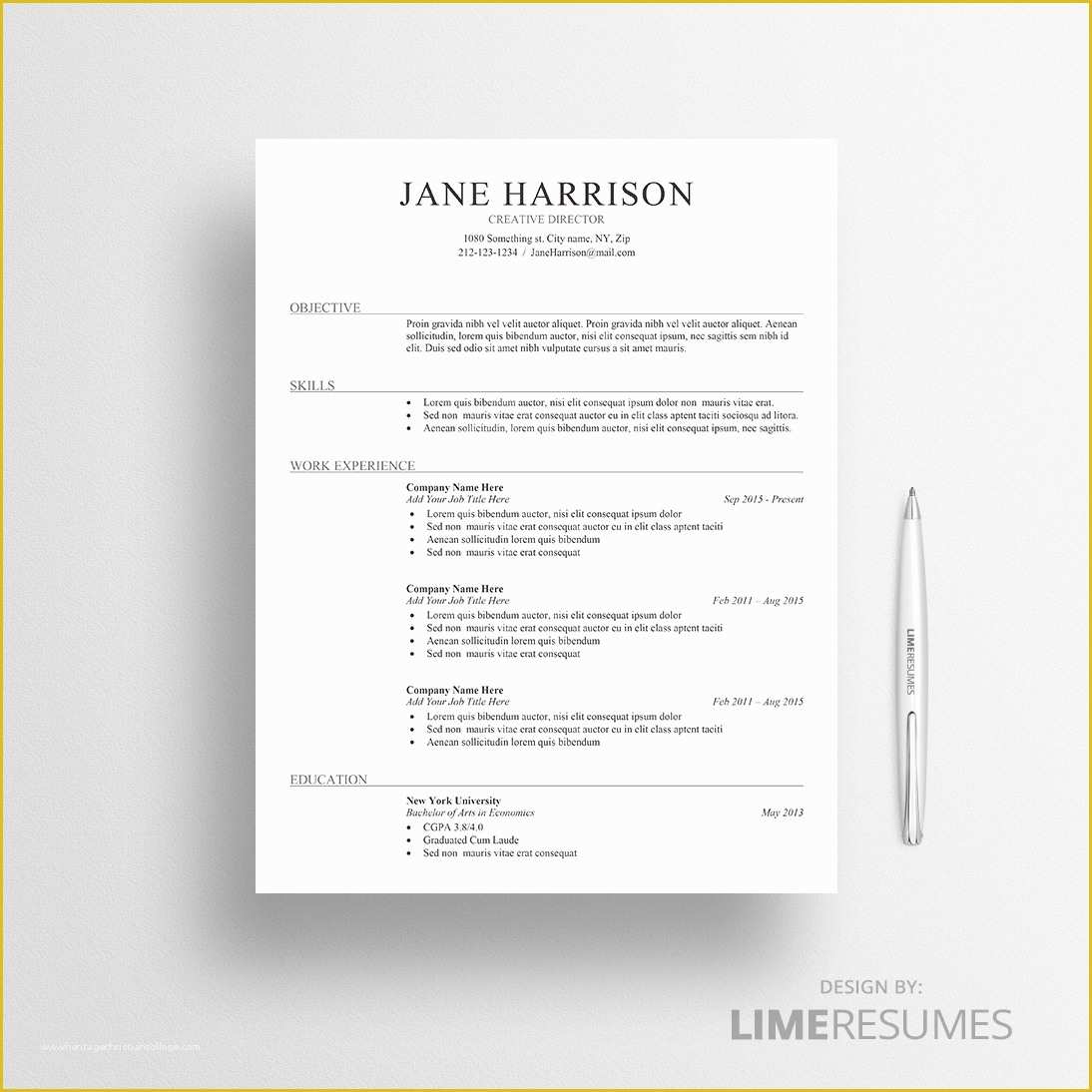 Ats Friendly Resume Template Free Of ats Resume Template ats Friendly Resume Template