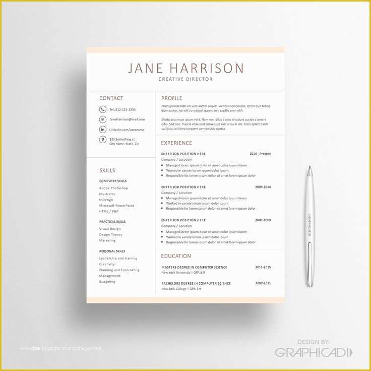 Ats Friendly Resume Template Free Of Discreetliasons