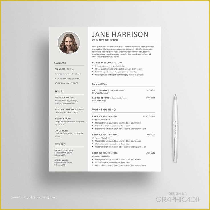 Ats Resume Template Free Download Of 25 ats Friendly Resume Free Templates