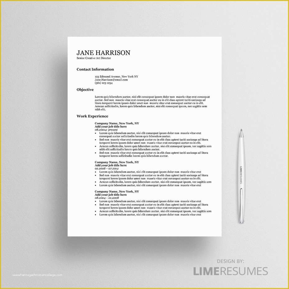 Ats Resume Template Free Download Of 25 ats Friendly Resume Free Templates