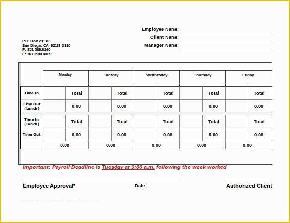 Attorney Timesheet Template Free Of 10 attorney Timesheet Templates – Free Sample Example