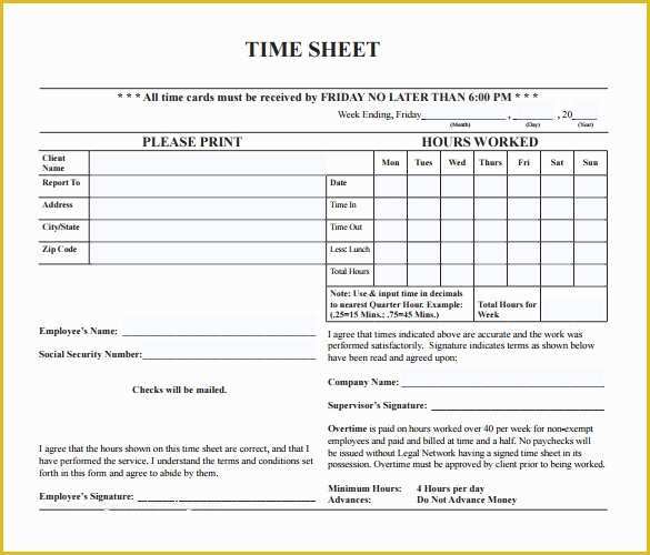 Attorney Timesheet Template Free Of 10 attorney Timesheet Templates – Free Sample Example