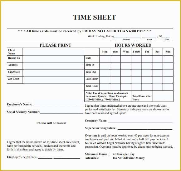 Attorney Timesheet Template Free Of 7 Sample attorney Timesheets