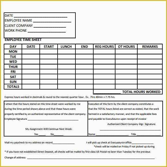 Attorney Timesheet Template Free Of 7 Sample attorney Timesheets
