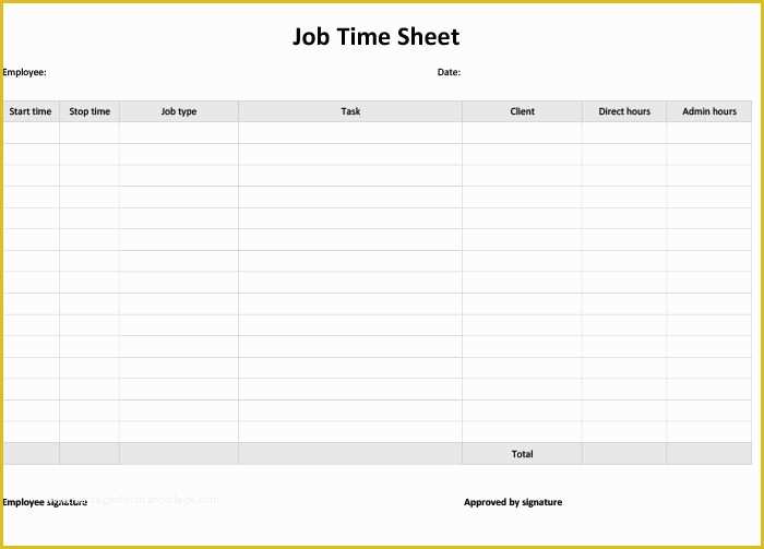 Attorney Timesheet Template Free Of Timesheet Template Shadetree Design Studio