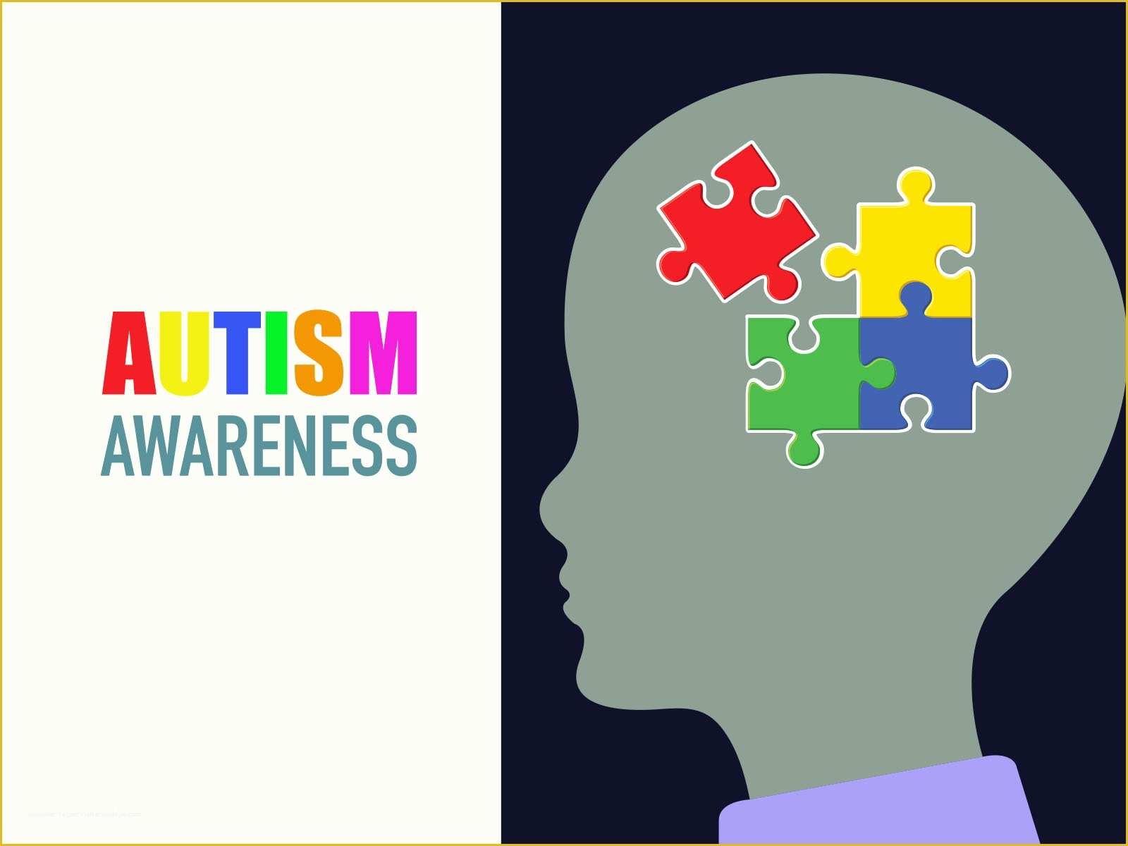 Autism Powerpoint Template Free Download Of Autism Awareness Backgrounds