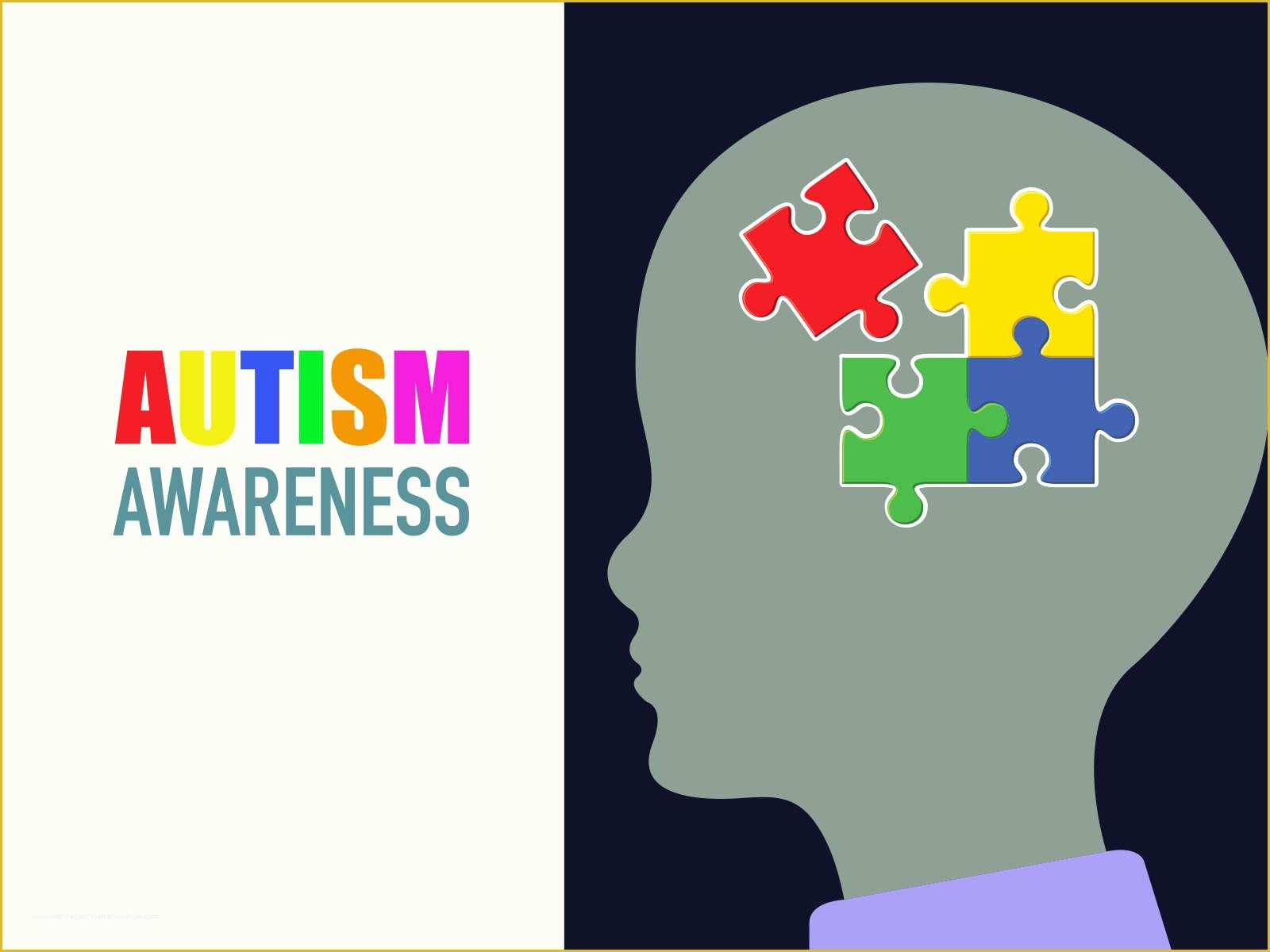 autism powerpoint template