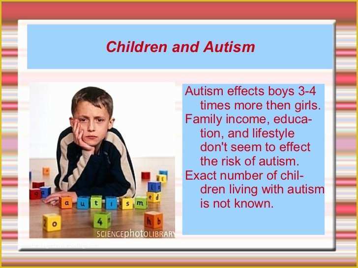 Autism Powerpoint Template Free Download Of Autism Powerpoint