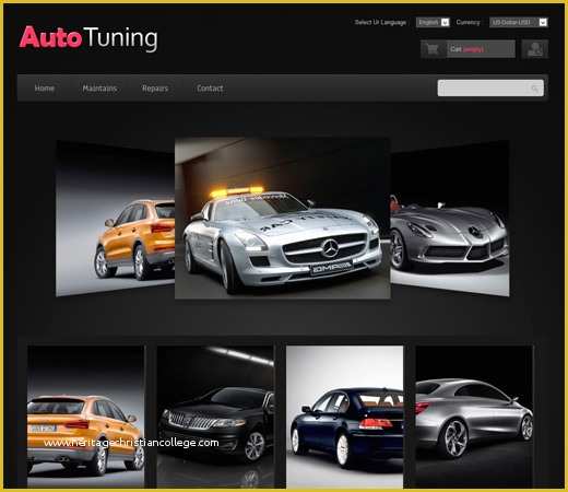Auto Parts Website Template Free Of 20 Auto Parts & Cars HTML Website Templates