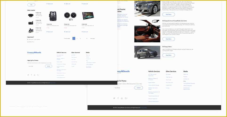 Auto Parts Website Template Free Of Auto Parts Website Template