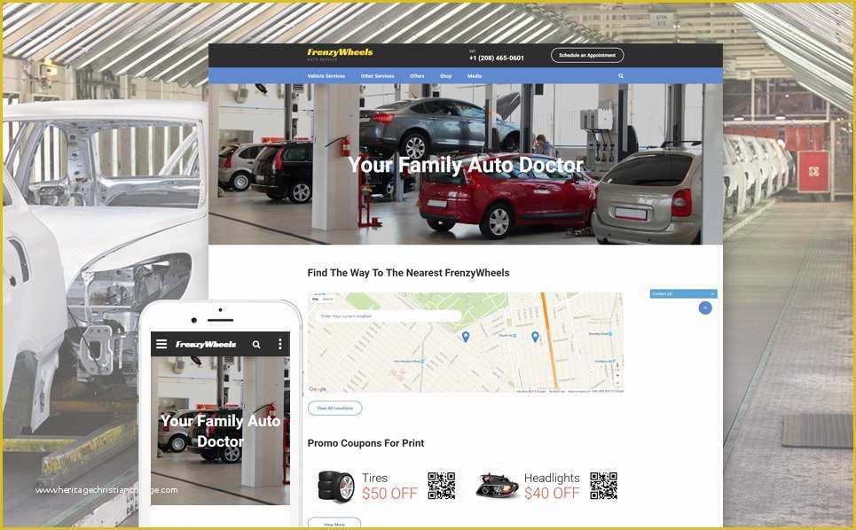 Auto Parts Website Template Free Of Auto Parts Website Template