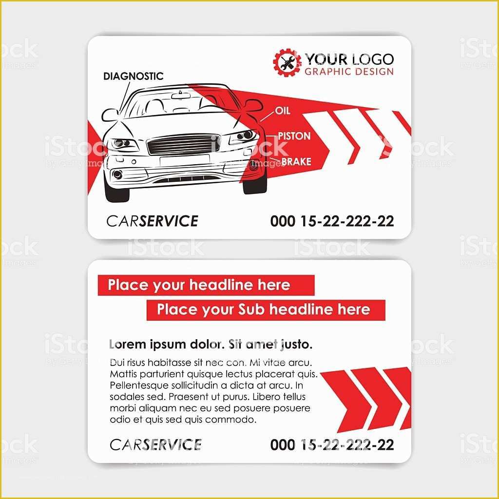 Auto Repair Business Card Templates Free Of Auto Repair Business Card Template Create Your Own