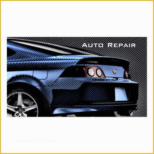 Auto Repair Business Card Templates Free Of Auto Repair