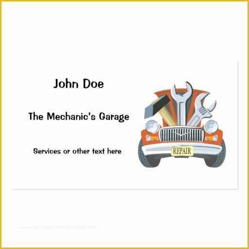 Auto Repair Business Card Templates Free Of Automotive Business Card Templates Page16