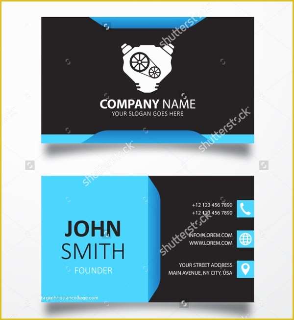 Auto Spare Parts Website Template Free Download Of 22 Automotive Business Cards Free Psd Ai Eps format