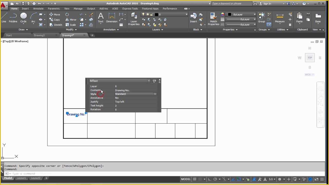 Autocad Drawing Templates Free Download Of Autocad How to Create A New A4 Template and A Custom Title