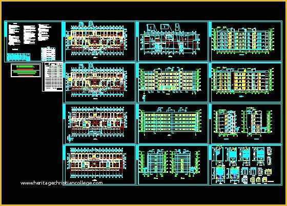 Autocad Drawing Templates Free Download Of Hospital Plex 2 Sets Cad Drawings Free Download