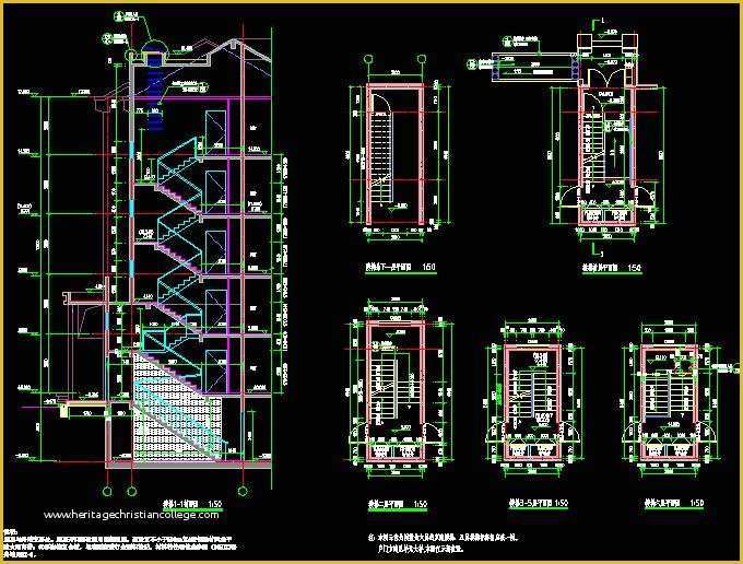 Autocad Drawing Templates Free Download Of Stairs Cad Detailing Free Download