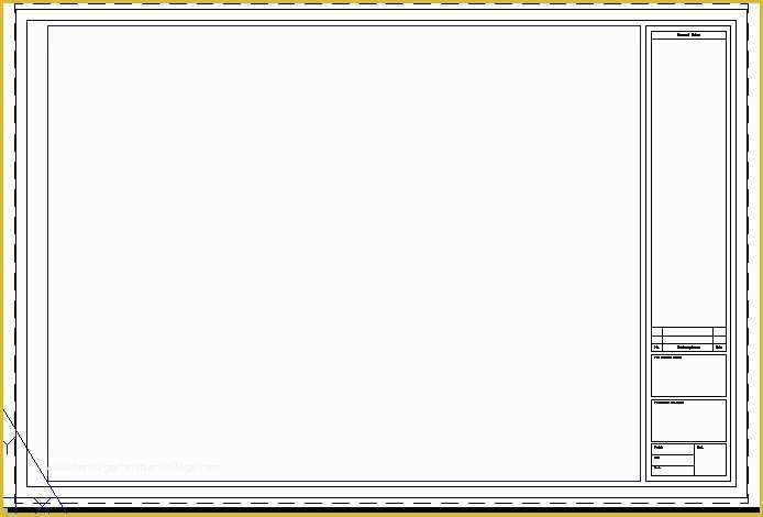 Autocad Templates Free Of Architectural Title Block Template to Pin On