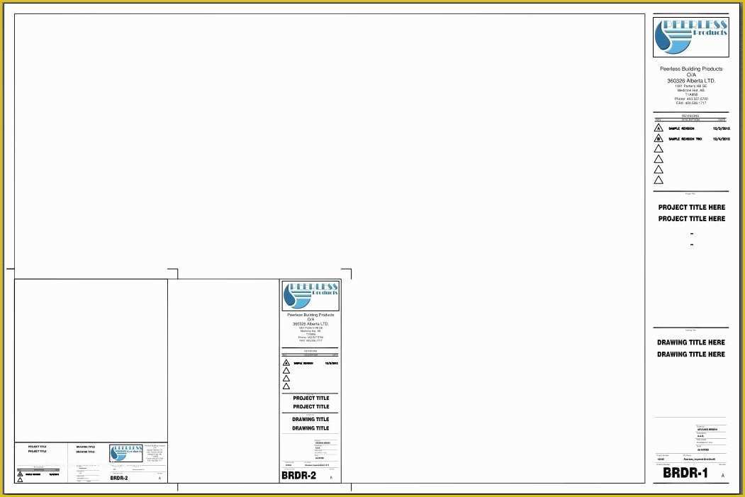 Autocad Templates Free Of Architectural Title Block Template to Pin On