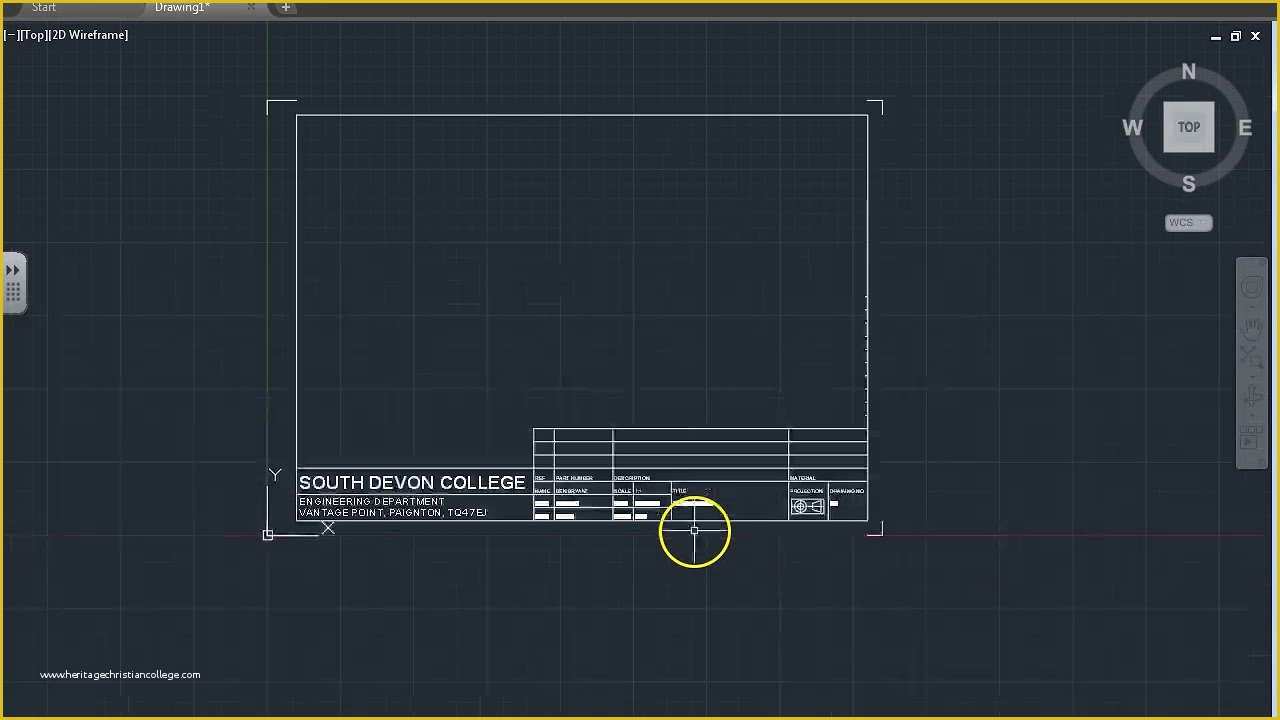 Autocad Templates Free Of Autocad 2018 A3 Landscape Template Guide