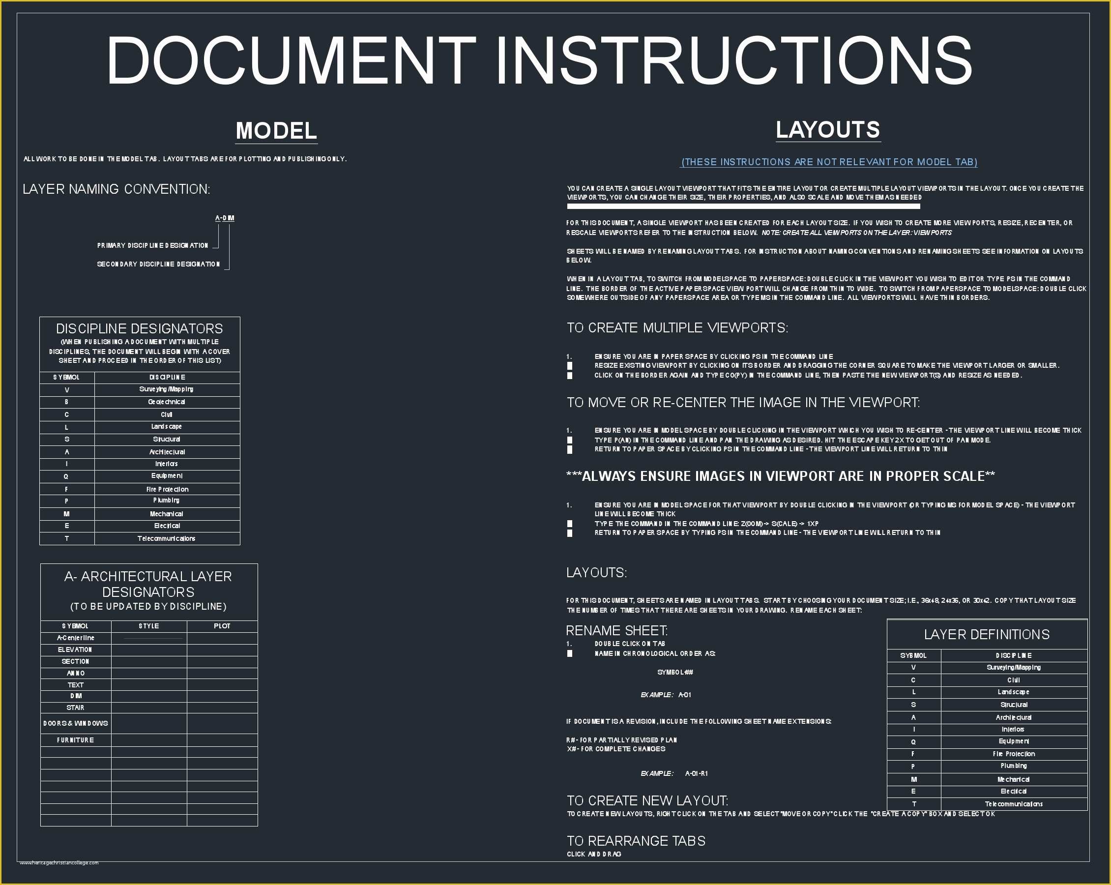 Autocad Templates Free Of Open source Autocad Template Tutorial Dwg File Download