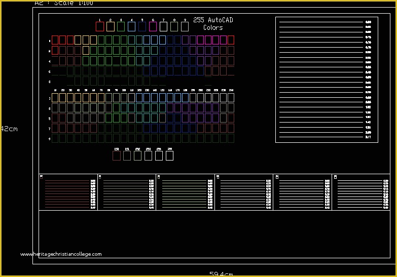 Autocad Templates Free Of Template to Teste the Printer Plotter Dwg Block for