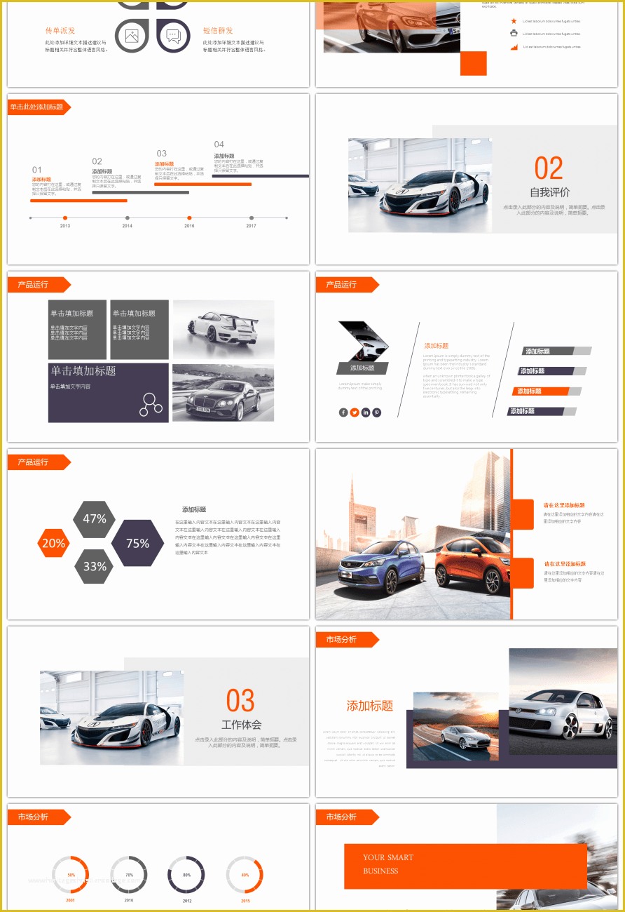 Automotive Powerpoint Templates Free Download Of Awesome Business Report Ppt Template for Automobile