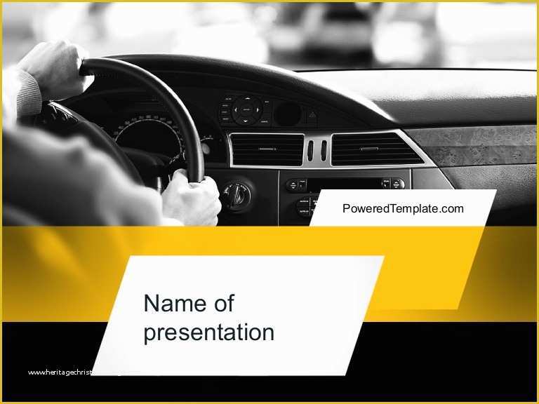 Automotive Powerpoint Templates Free Download Of Driving A Car Powerpoint Template