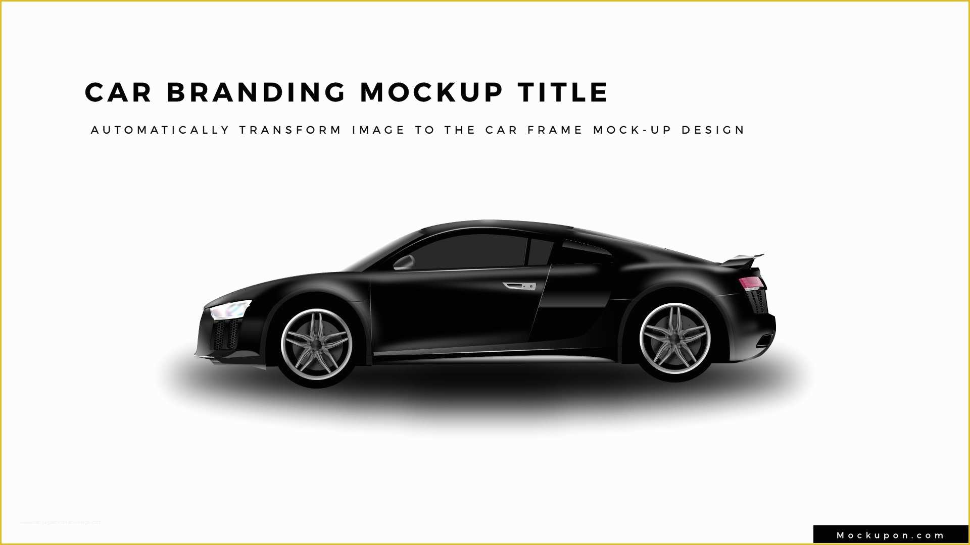 Automotive Powerpoint Templates Free Download Of Luxury Sports Car Mockup for Powerpoint Premium