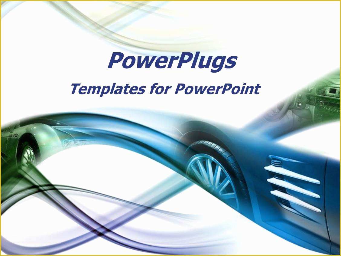 Automotive Powerpoint Templates Free Download Of Powerpoint Template Abstract Image Of Sports Car In Blue