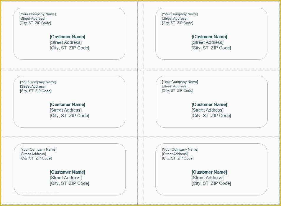 Avery Invitation Templates Free Of Avery Label Templates 8163 Invitation Template