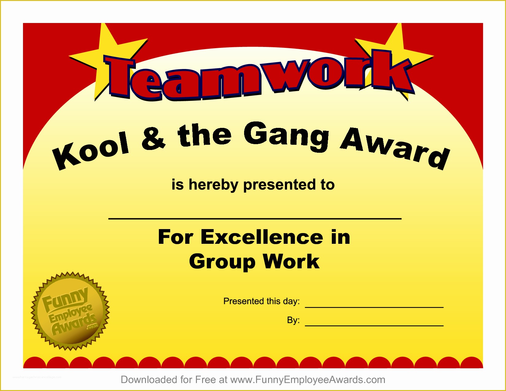 Award Certificate Template Free Of 8 Best Of Employee Award Certificate Templates