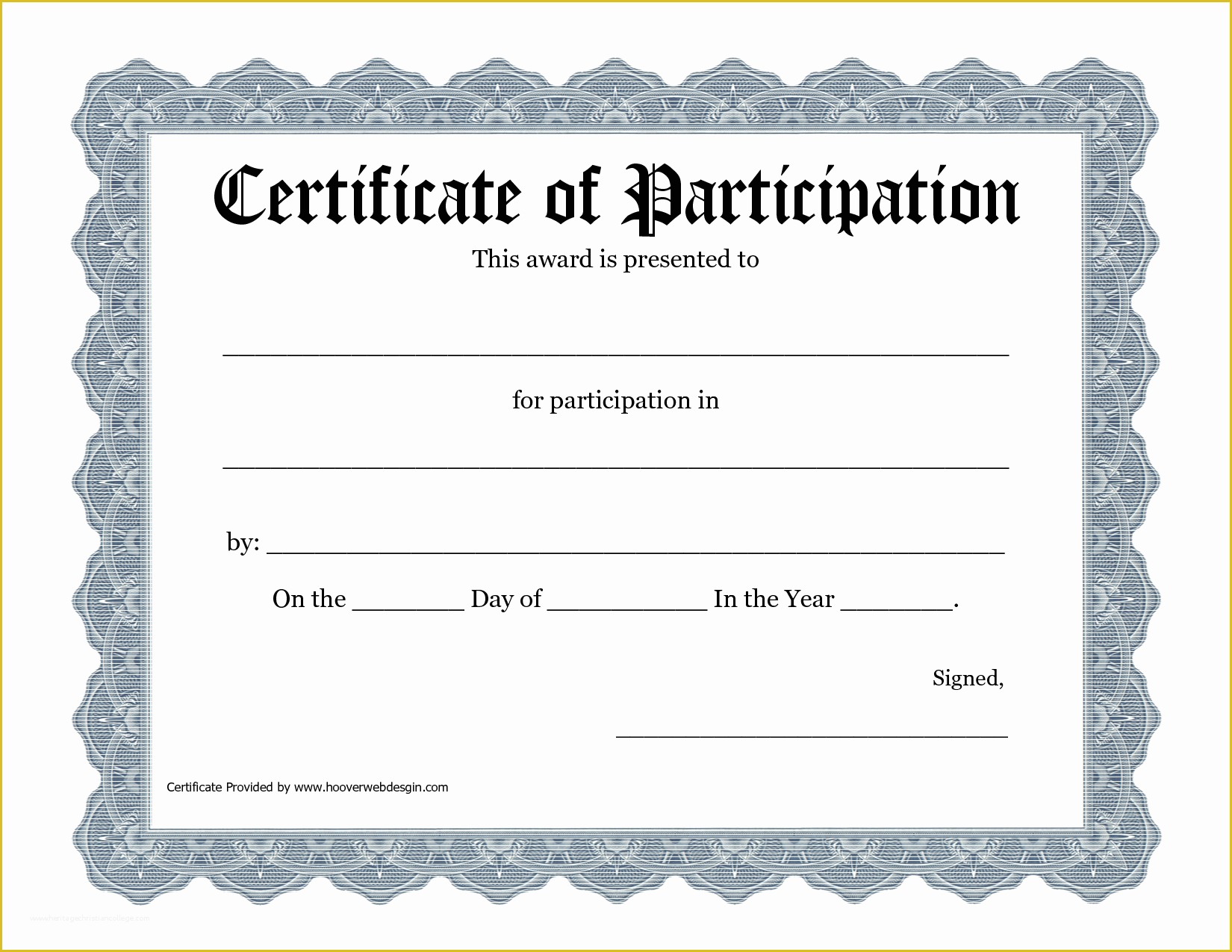 Award Certificate Template Free Of Free Printable Award Certificate Template Bing