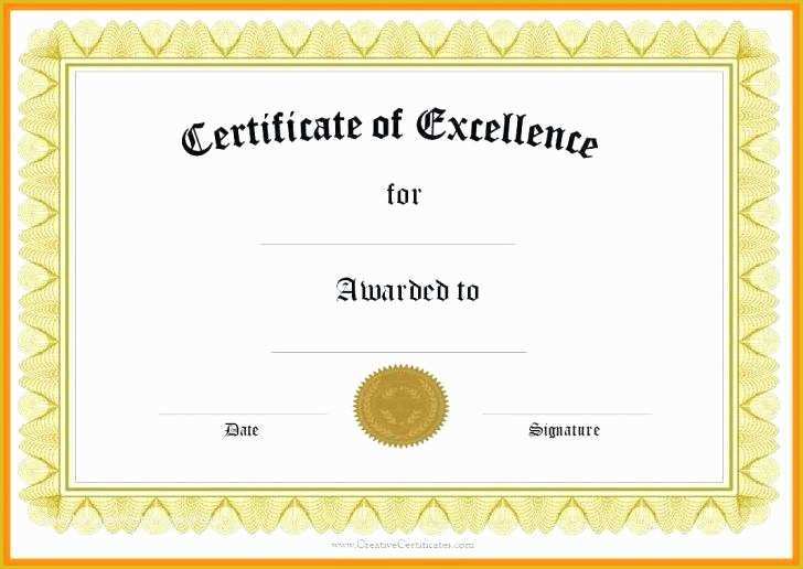 Award Certificate Template Free Of Printable Certificates Templates Free Free Printable Award