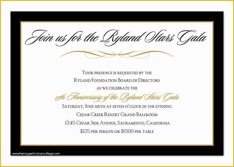 Award Invitation Template Free Of Award Banquet Invitation Template Templates Resume