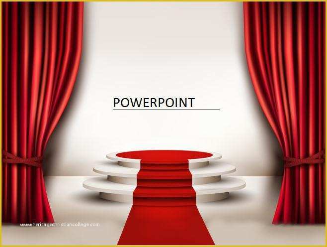 Awards Ceremony Powerpoint Template Free Of Award Ceremony Powerpoint Template – Free Powerpoint
