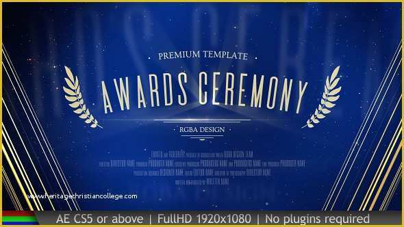 Awards Ceremony Powerpoint Template Free Of Awards by Kr Music