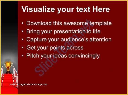 Awards Ceremony Powerpoint Template Free Of Red Carpet Award Ceremony Powerpoint Templates Ppt