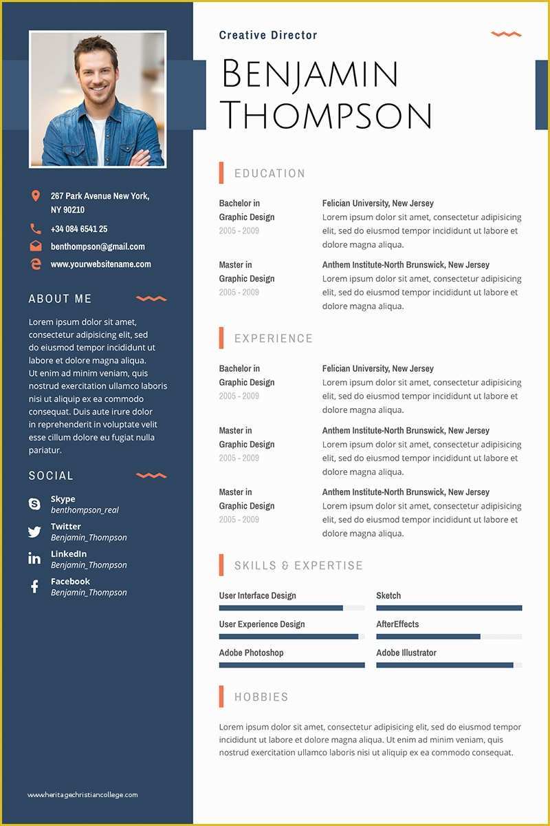 Awesome Resume Templates Free Of 40 Best 2019 S Creative Resume Cv Templates