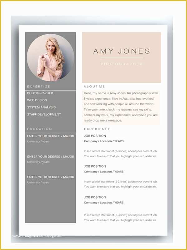 Awesome Resume Templates Free Of 50 Awesome Resume Templates 2016